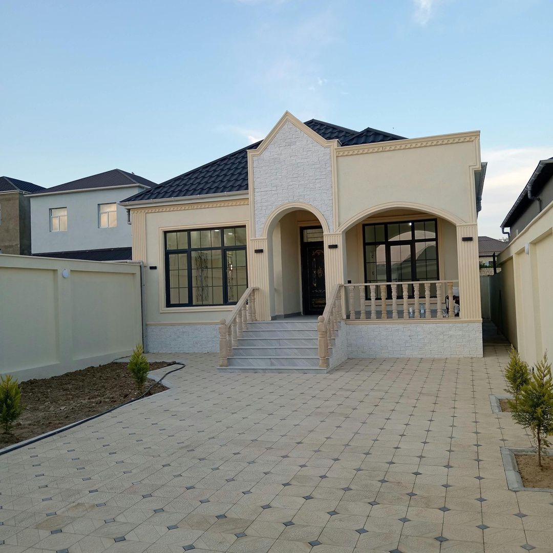 Satılır 4 otaqlı həyət evi/bağ evi 132 m² — Ev, villa, Bakı