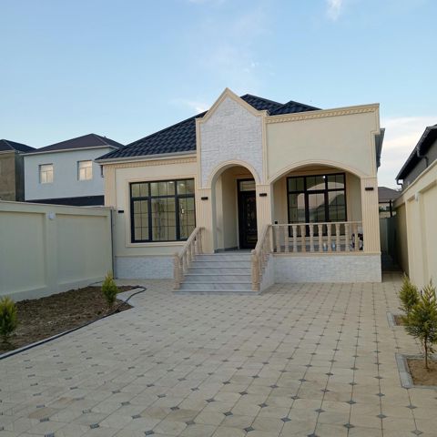 Satılır 4 otaqlı həyət evi/bağ evi 132 m² — Bakı