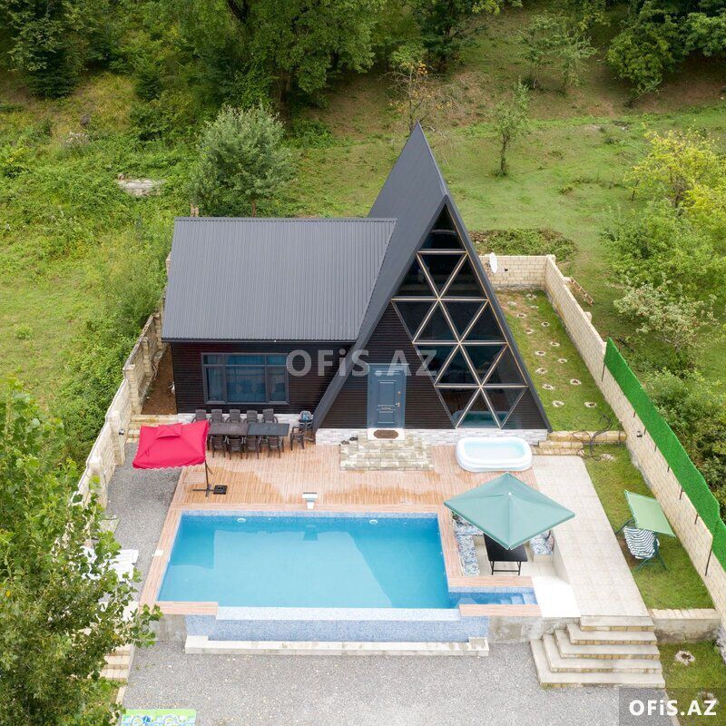 Həyət evləri Günlük Kirayə Qəbələ, Qebele rayonu kiraye ev, 2 otaq, 200 m² — Ev, villa, Qəbələ