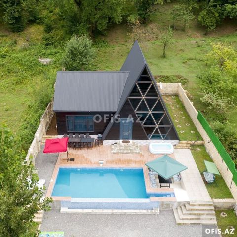 Həyət evləri Günlük Kirayə Qəbələ, Qebele rayonu kiraye ev, 2 otaq, 200 m² — Qəbələ