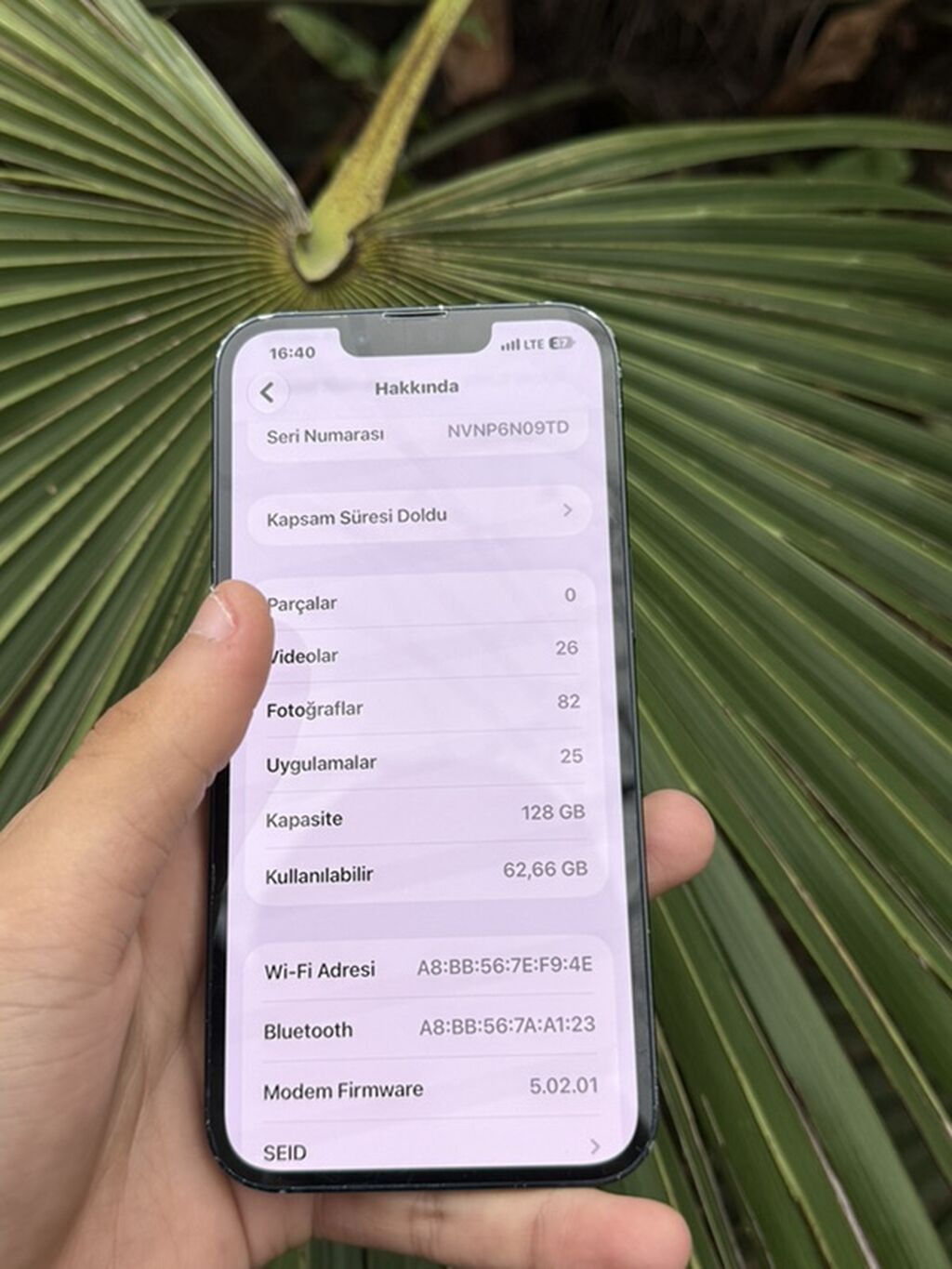 IPhone 14, 128 GB, Midnight, Simsiz şarj, Face ID — Apple iPhone, Digah (9)