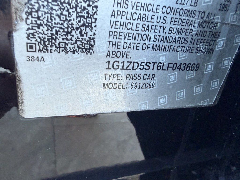 Chevrolet Malibu, 1.5 L, 2019 il, 16 200 km — Avtomobillər, Bakı (6)