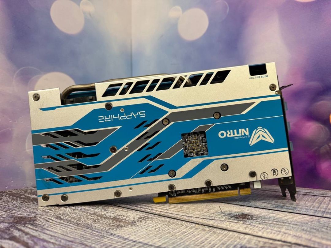 Sapphire Nitro+ Radeon RX 590 8GB Samsung (RFB) — Kompüterlər və noutbuklar, Bakı (2)