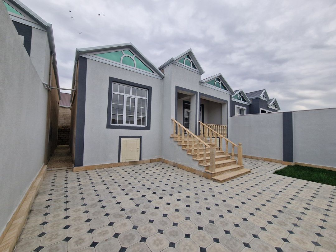 Satılır 3 otaqlı həyət evi/bağ evi 90 m² — Ev, villa, Bakı (3)