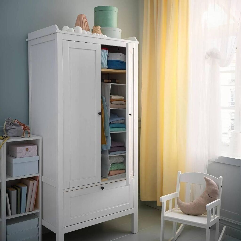 Oğlan və qız üçün, Yeni, 2 qapılı, Açılan, Düz dolab — Şkaflar, səndinlər, tumbalar, Bakı