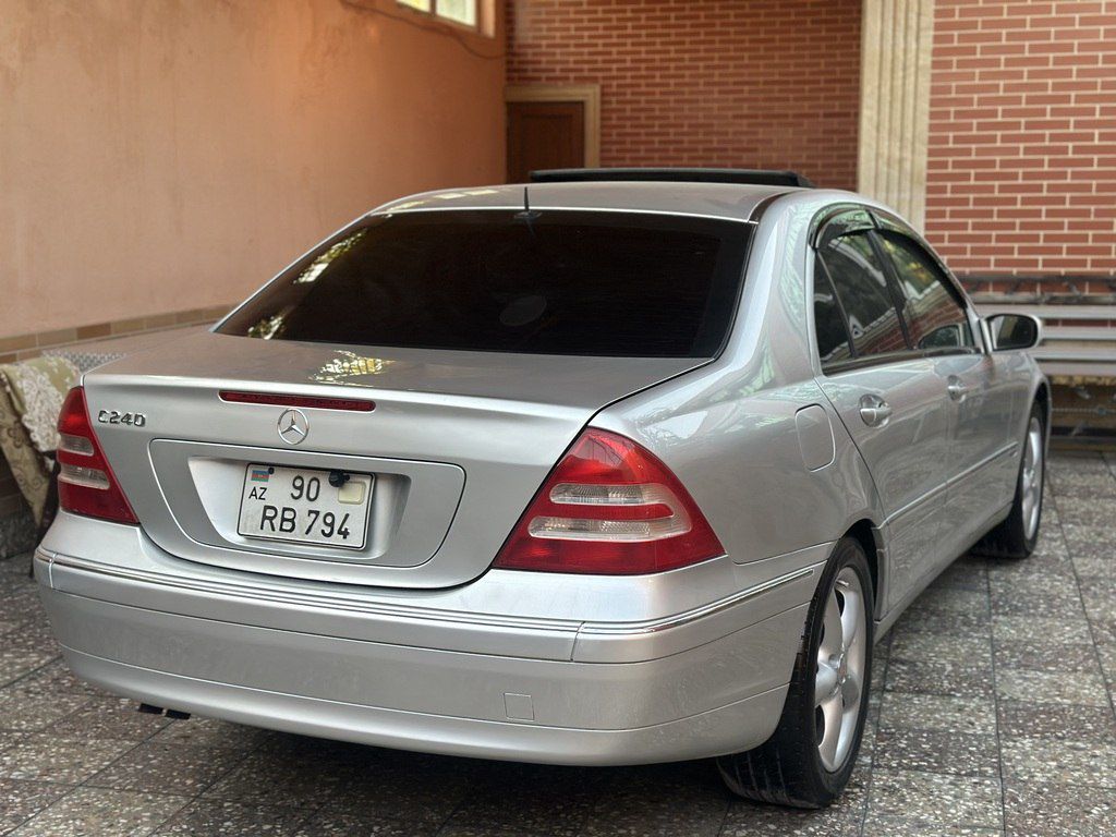 Mercedes C 240, 2.6 L, 2002 il, 200 000 km 90-RB-794 — Avtomobillər, Bakı (7)