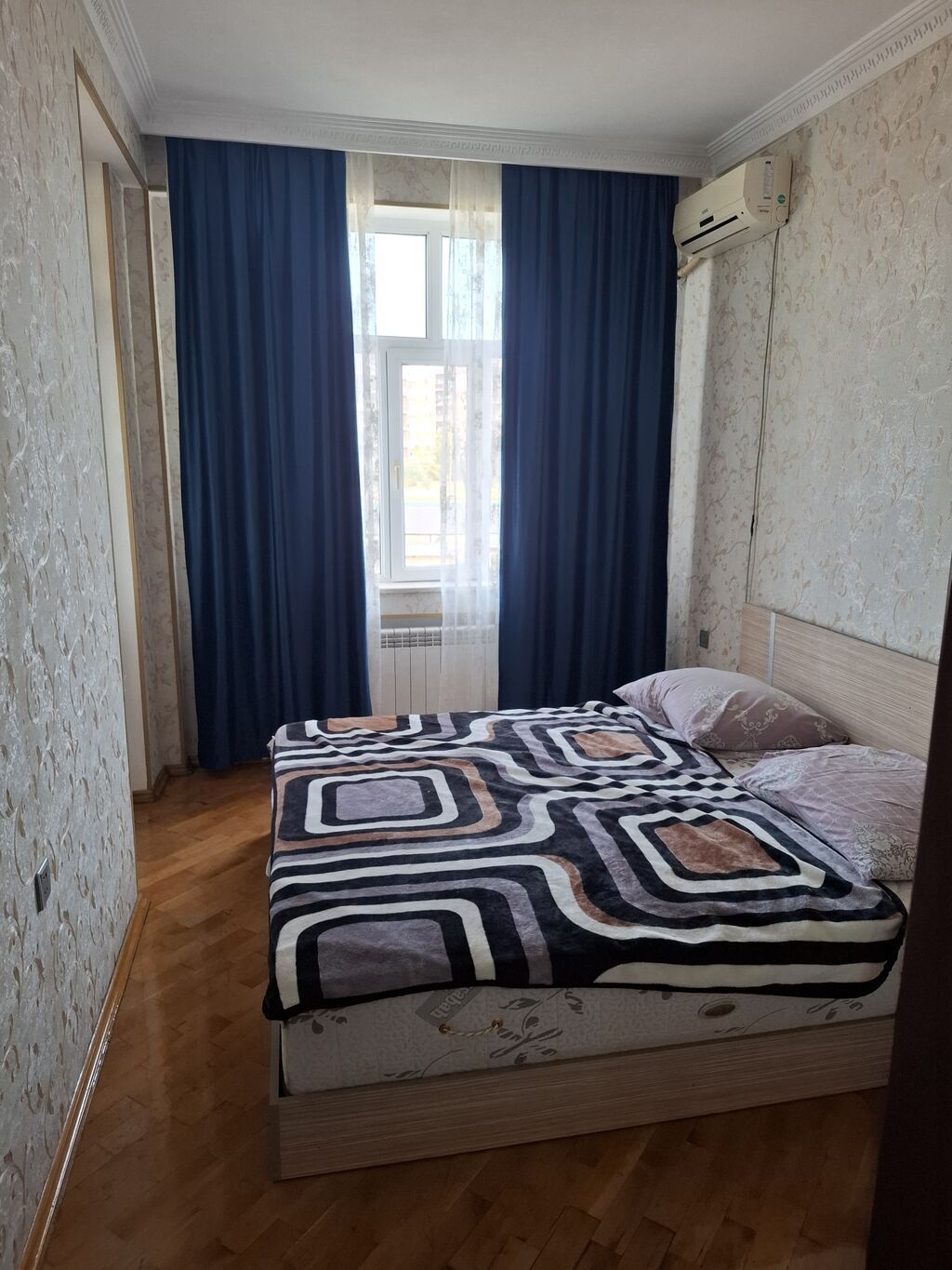 2 otaqlı mənzil – interyer və avadanlıqla Plan: - Geniş işıqlı — Mənzil, Bakı (5)