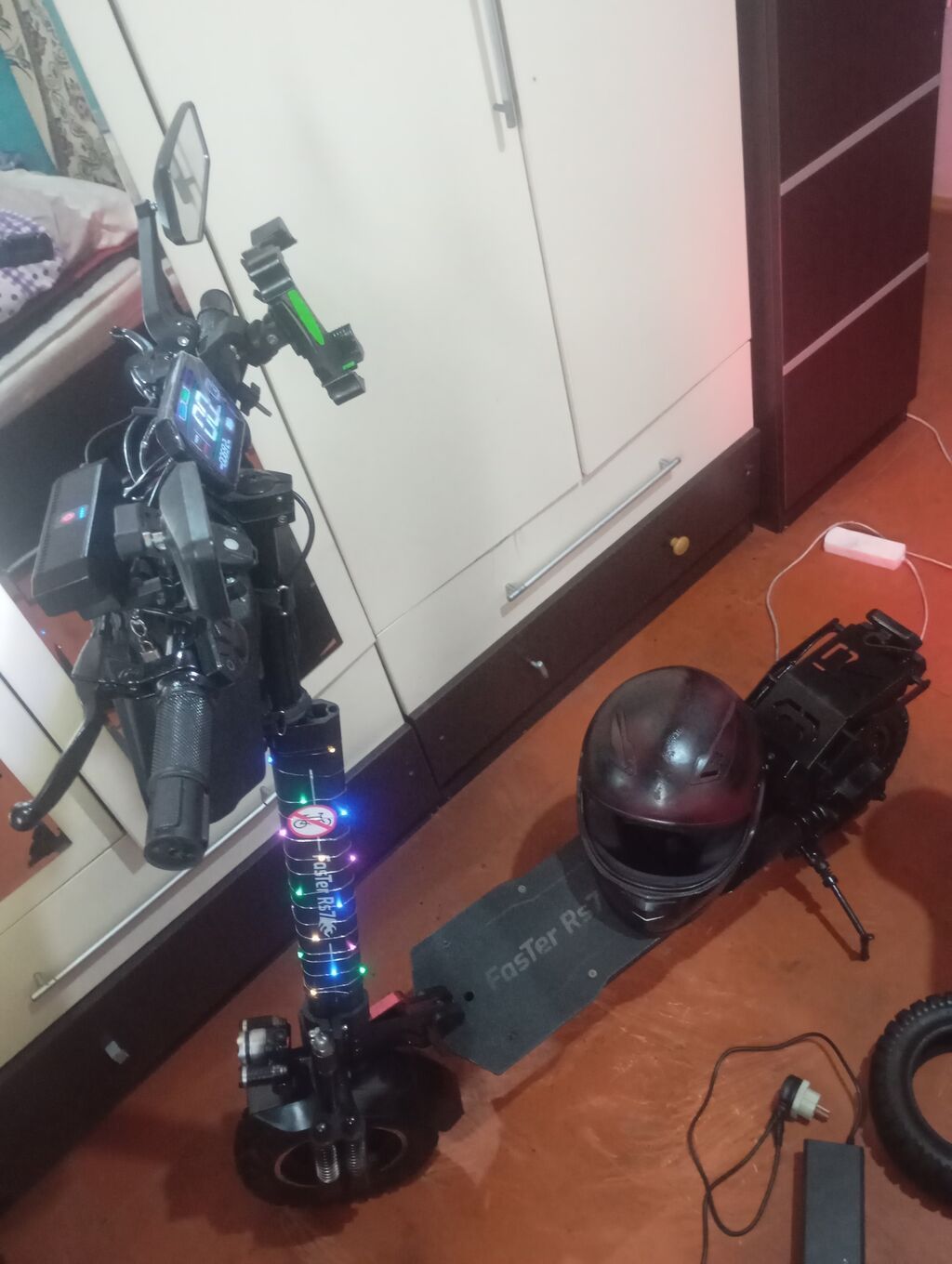Elektrik skuter – FaSTer RS7 - Güclü elektrik skuter, şəhər və — Skuterlər, Digah (6)