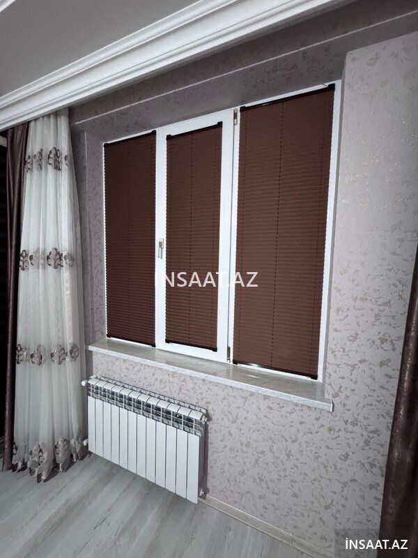 Plisse jaluz perde modelleri — Pəncərələr, qapılar, balkonlar, Bakı (3)