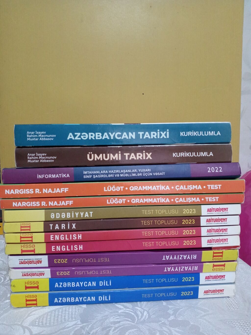 Məhsul: Abituriyent hazırlığı üçün dərs vəsaitləri və test topluları — Kitablar, Bakı (2)