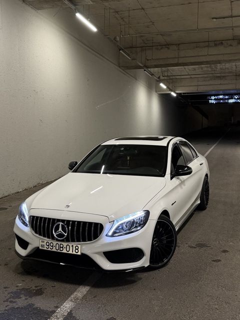 Mercedes C 300, 2.0 L, 2017 il, 174 000 km — Bakı