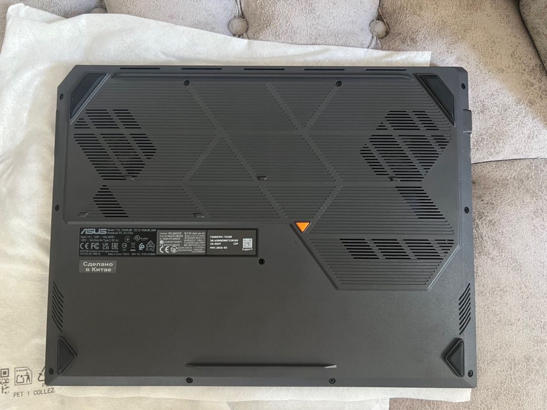 Asus Tuf Gamin F16, 1 TB SSD, RTX5060, i7-14650 HX — Noutbuklar, Bakı (10)