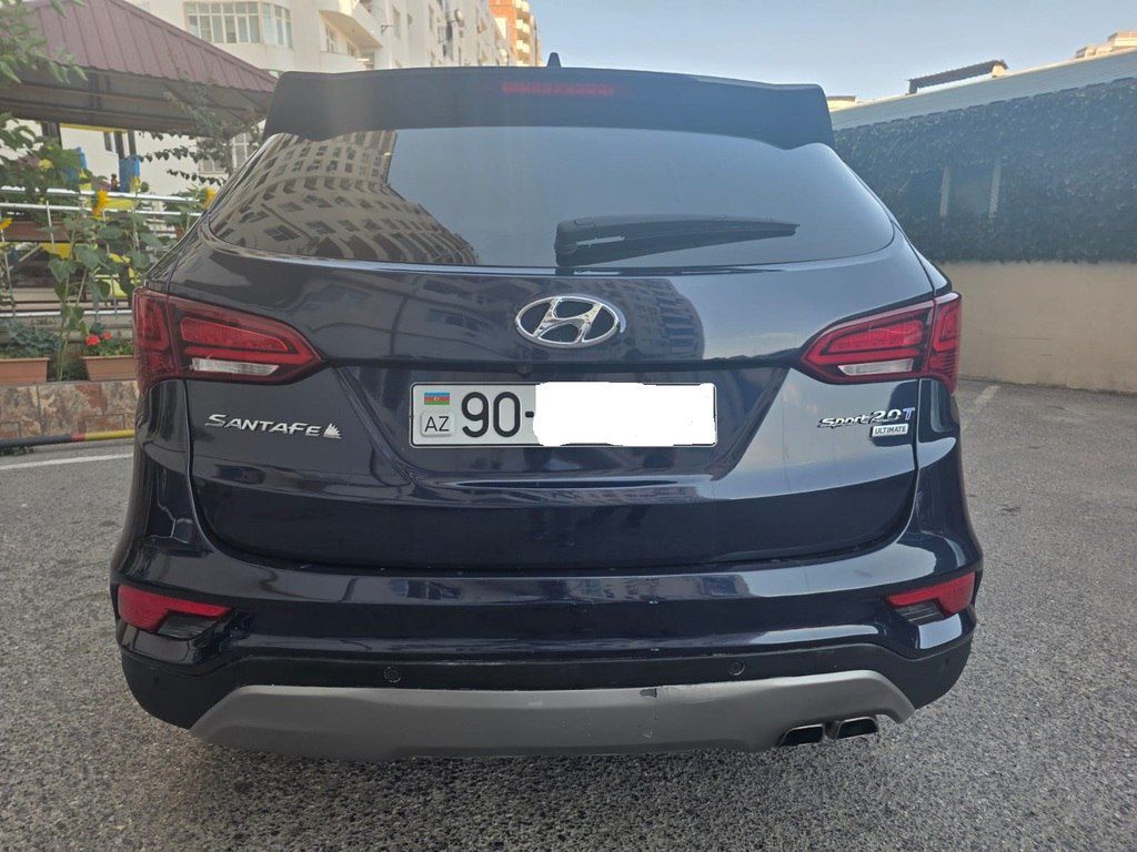 Hyundai Santa Fe, 2.0 L, 2016 il, 101 000 km — Avtomobillər, Bakı (2)
