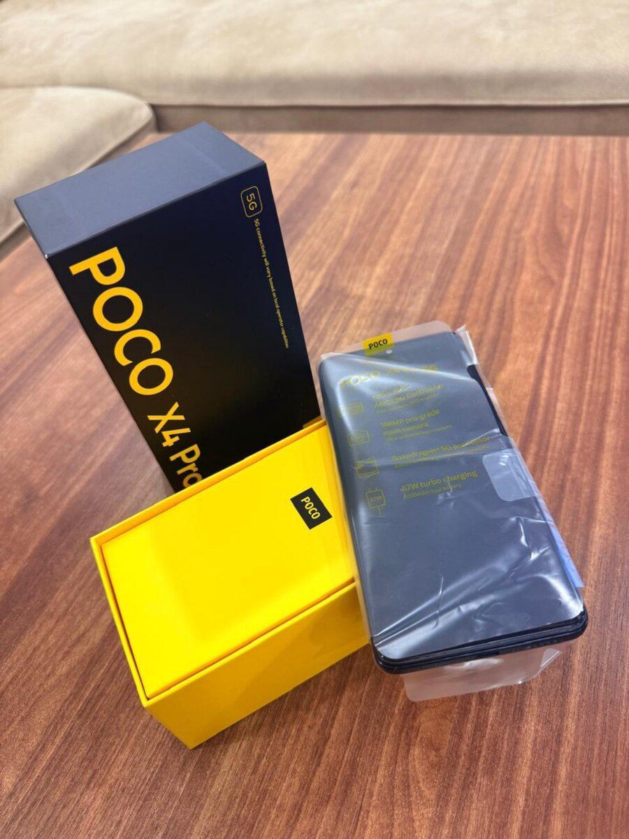 Xiaomi Poco X4 Pro 5G Laser Black 256GB/8GB — Smartfonlar, Bakı (4)