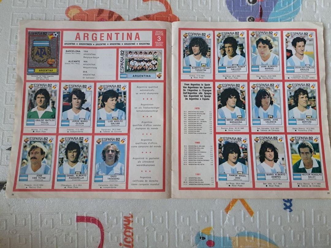 Dünya kuboku jurnalı 1982-ci il — Kitablar və jurnallar, Bakı (12)