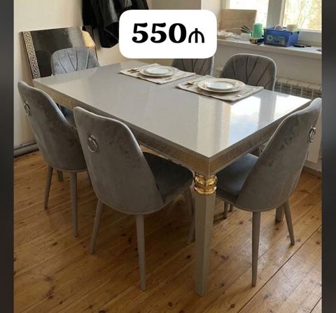 Masa desti 6 stul daxil *qiymeti 550 Azn.* Unvan Mehdiabad. Odeniwli — Bakı