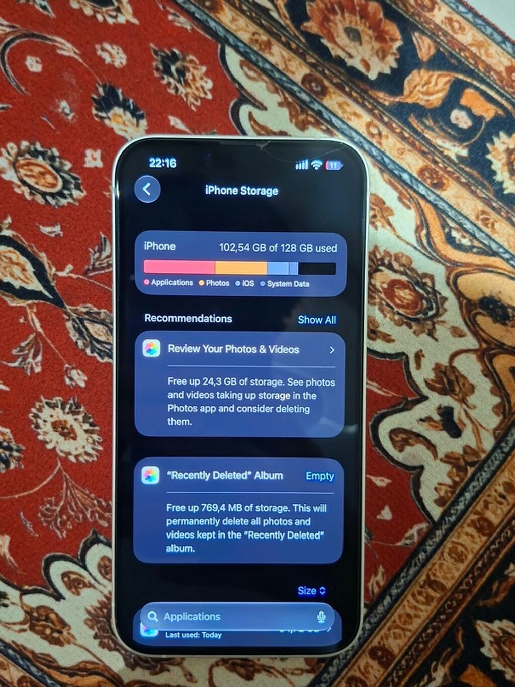 IPhone 13, 128 GB, Ağ, Face ID — Apple iPhone, Bakı (8)