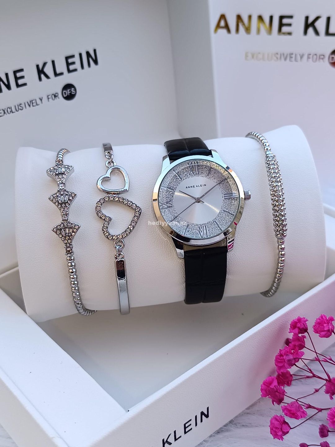 Anne Klein qol saat desti 0490 — Qol saatları, Bakı (4)