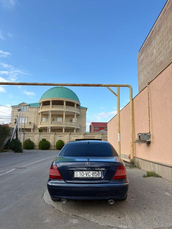 Mercedes S 320, 3.2 L, 2001 il, 428 000 km 10-VC-858 — Avtomobillər, Bakı (6)