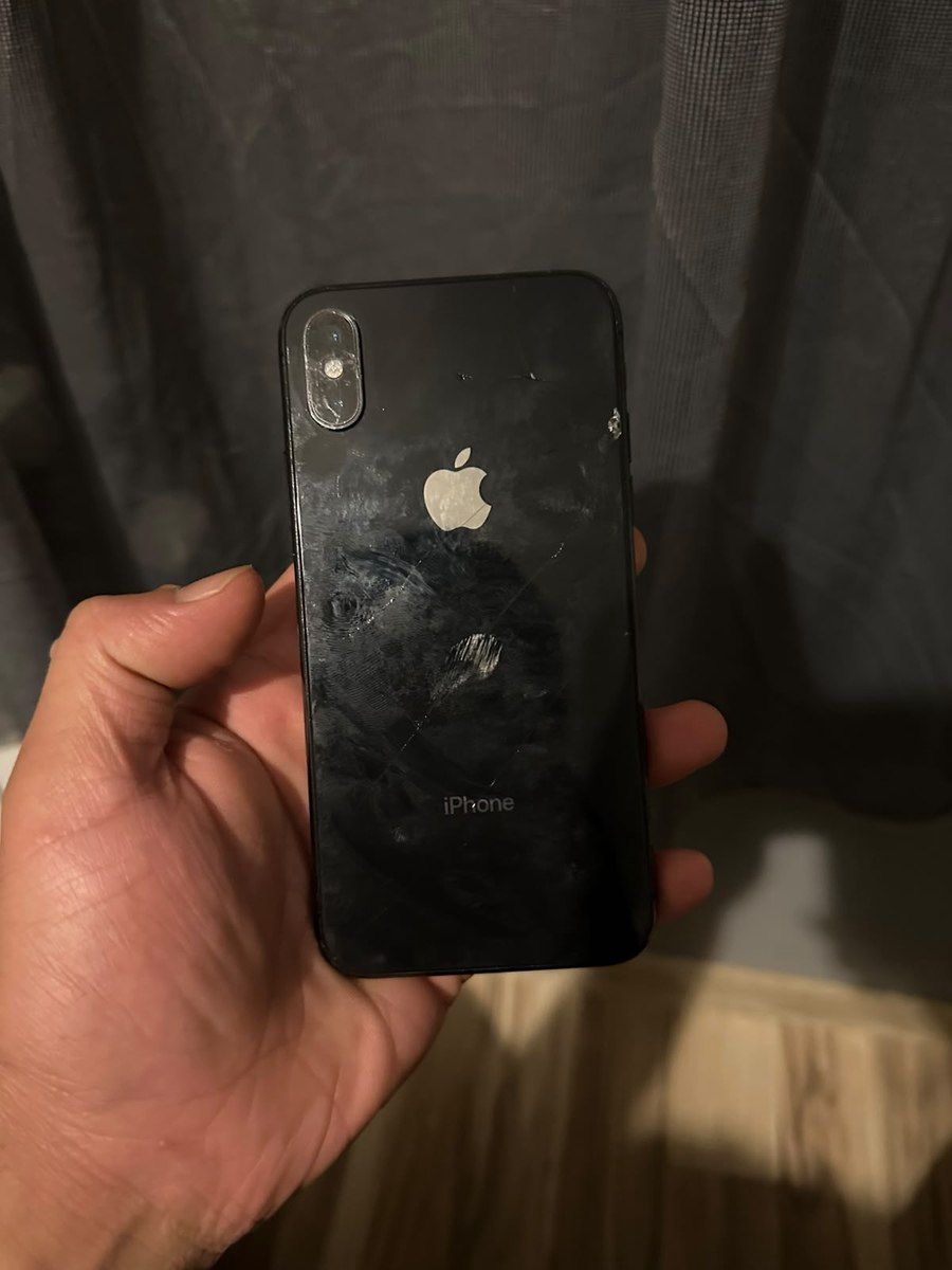 Apple iPhone X Space Gray 64GB/3GB — Smartfonlar, Bakı (2)