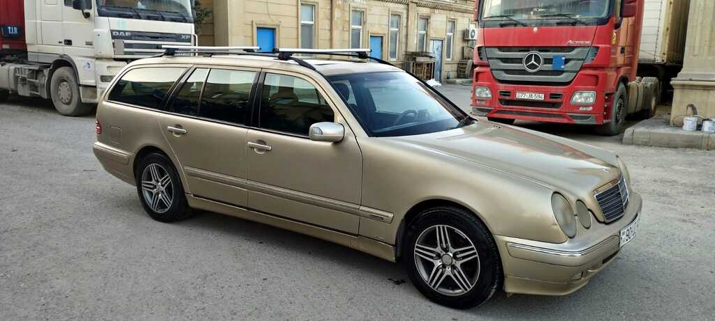 Mercedes E 240, 2.4 L, 2000 il, 383 000 km 99-YE-495 — Avtomobillər, Bakı (8)