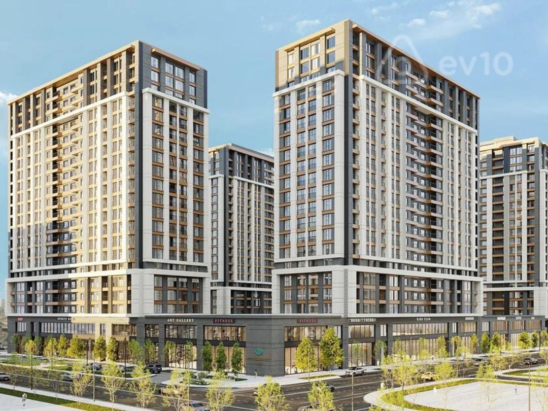 Satılır 3 otaqlı yeni tikili 95 m² — Mənzil, Bakı
