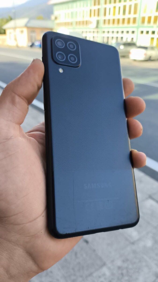 Samsung Galaxy A12 Black 128GB/4GB — Smartfonlar, Zaqatala (2)