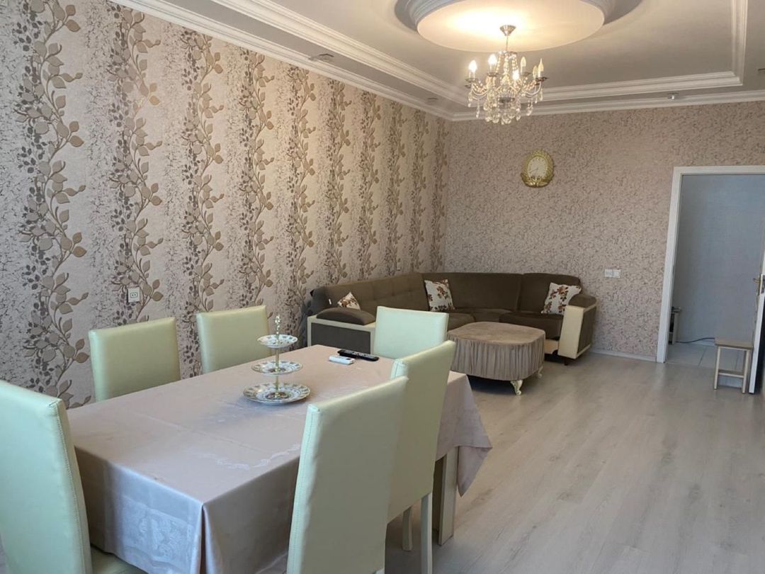 2-otaqlı yeni tikili kirayə verilir, İnşaatçılar m., 80 m² — Mənzil, Bakı (4)