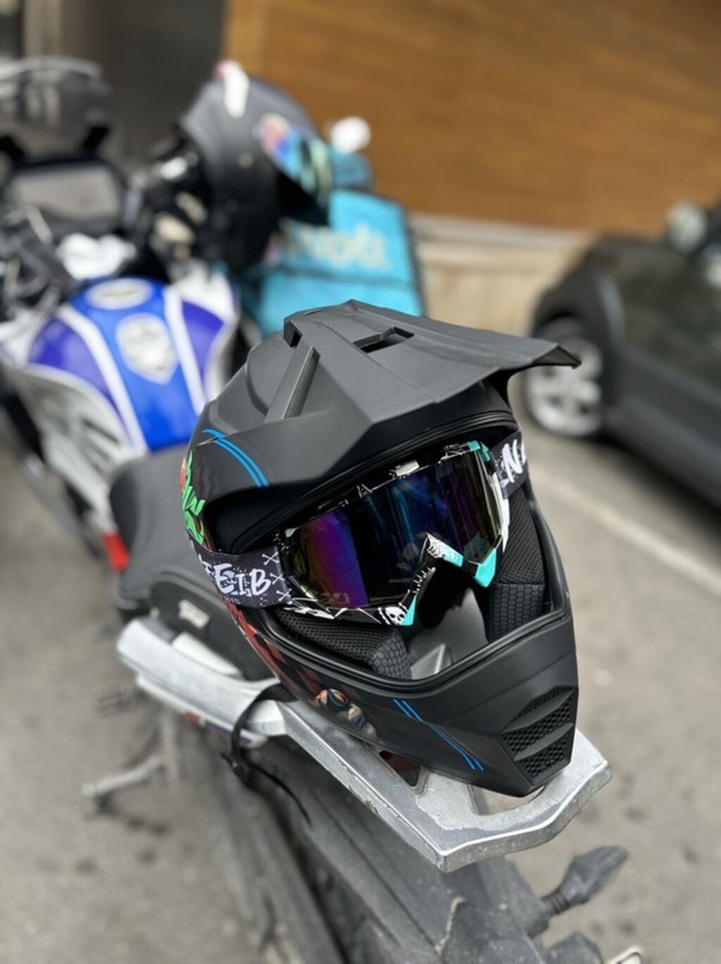 Yeni heç işlənmiyib Açkisi ilə birlikdə Satılır çox möhtəşəm görunuşu — Motosiklet geyimi, Sumqayıt