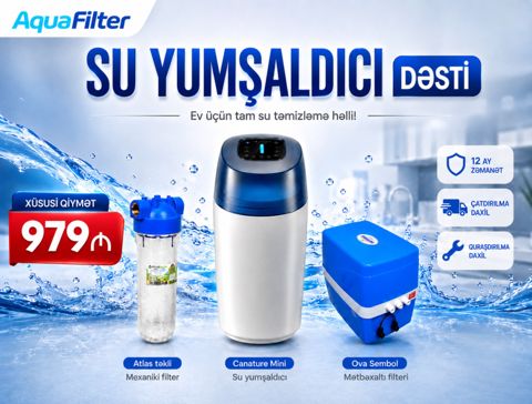 Su yumşaldıcı dəsti — Bakı