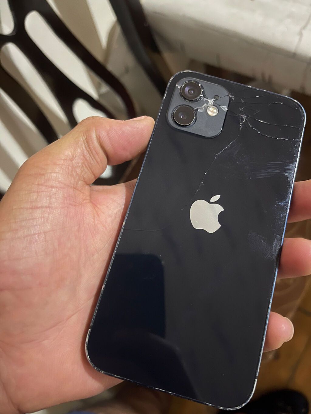 IPhone 12, 64 GB, Midnight, Zəmanət, Kredit, Qırıq — Apple iPhone, Bakı (3)
