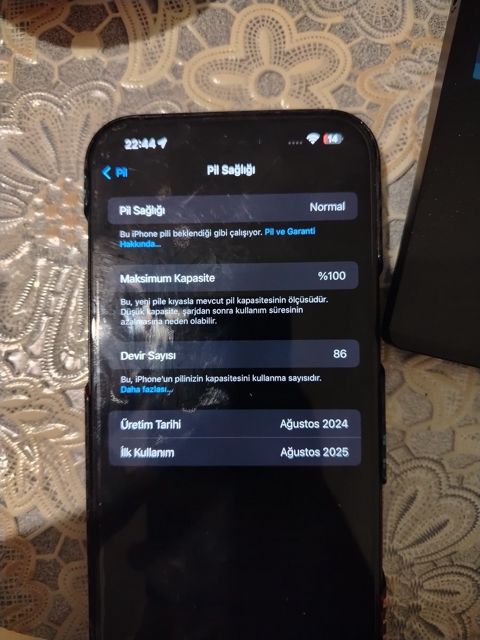 Apple iPhone 16 Pro Max Black Titanium 256GB/8GB — Bakı