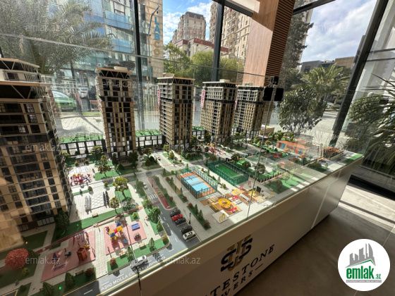 Satılır 2 otaqlı 86 m² yeni tikili Nəriman Nərimanov m — Mənzil (6)