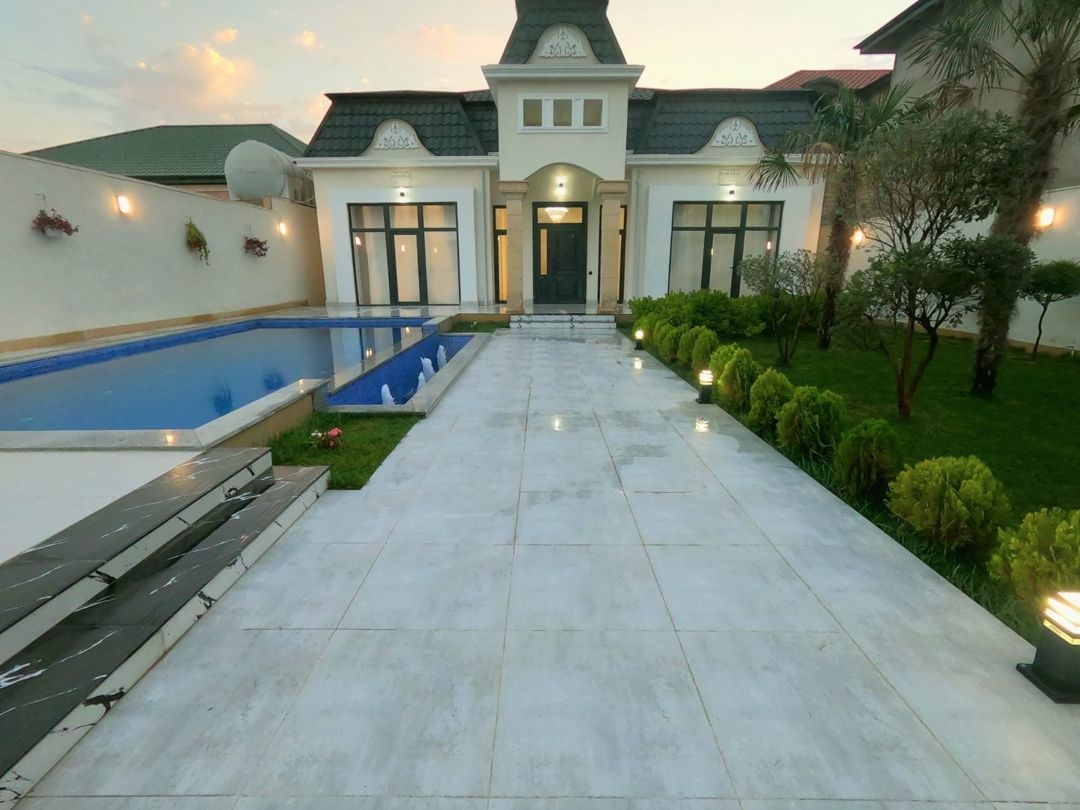 Satılır 5 otaqlı həyət evi/bağ evi 240 m² — Ev, villa, Bakı (2)