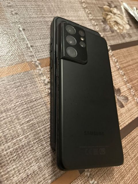 Samsung Galaxy S21 Ultra, rəng - Qara, Simsiz şarj — Bakı