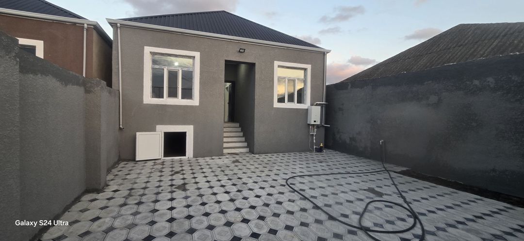 Satılır 3 otaqlı həyət evi/bağ evi 90 m² — Ev, villa, Bakı (4)