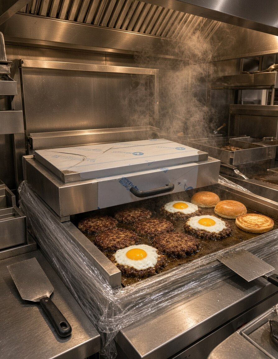 Peşəkar elektrikli qril-fry tava (plancha) — İsitmə avadanlığı, Bakı
