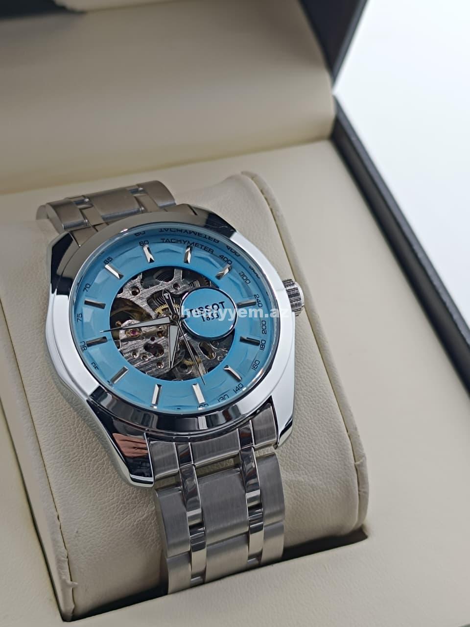 Tissot Skelton Kişi Saati Avto mexanika Euro kilit — Qol saatları, Bakı (2)