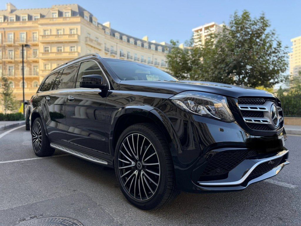Mercedes GLS 450 4MATIC, 3.0 L, 2016 il, 101 000 km — Avtomobillər, Bakı (4)