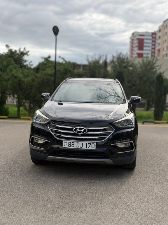 Hyundai Santa Fe, 2.0 L, 2016 il, 120 000 km 88-DJ-170 — Avtomobillər, Bakı (3)