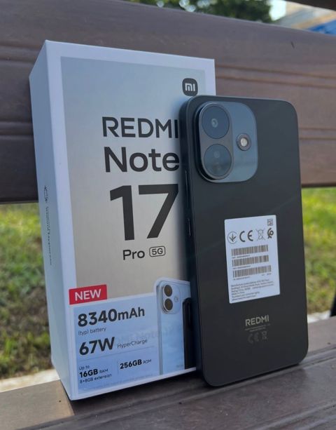 Xiaomi Redmi Note 17 Pro Black 256GB/8GB — Bakı