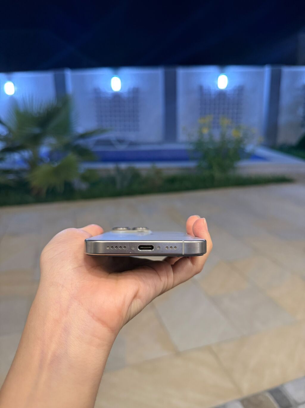 IPhone 16 Pro, 128 GB, Natural Titanium, Simsiz şarj, Face ID — Apple iPhone, Bakı (4)