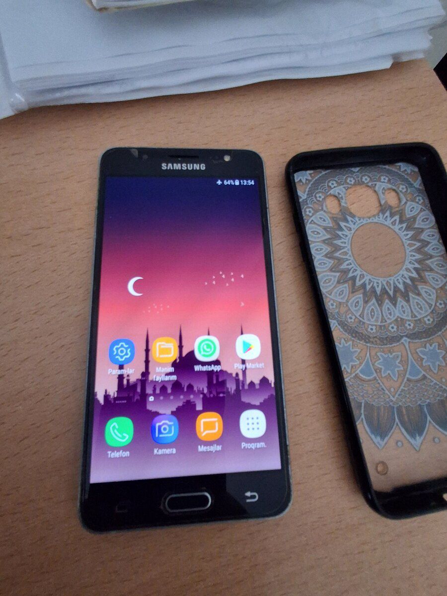 Samsung Galaxy J5 (2016) Black 16GB/2GB — Smartfonlar, Bakı (2)