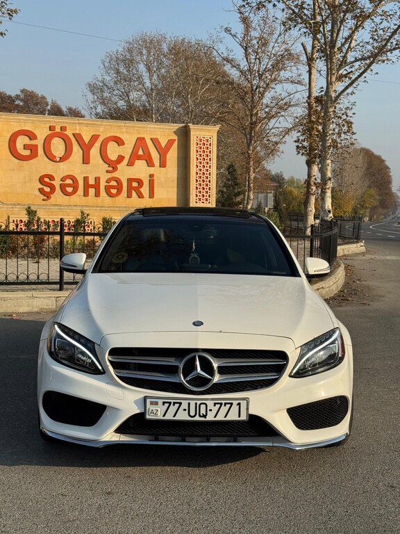 Mercedes C 300, 2.0 L, 2017 il, 180 000 km 77-UQ-771 — Avtomobillər, Göyçay (9)