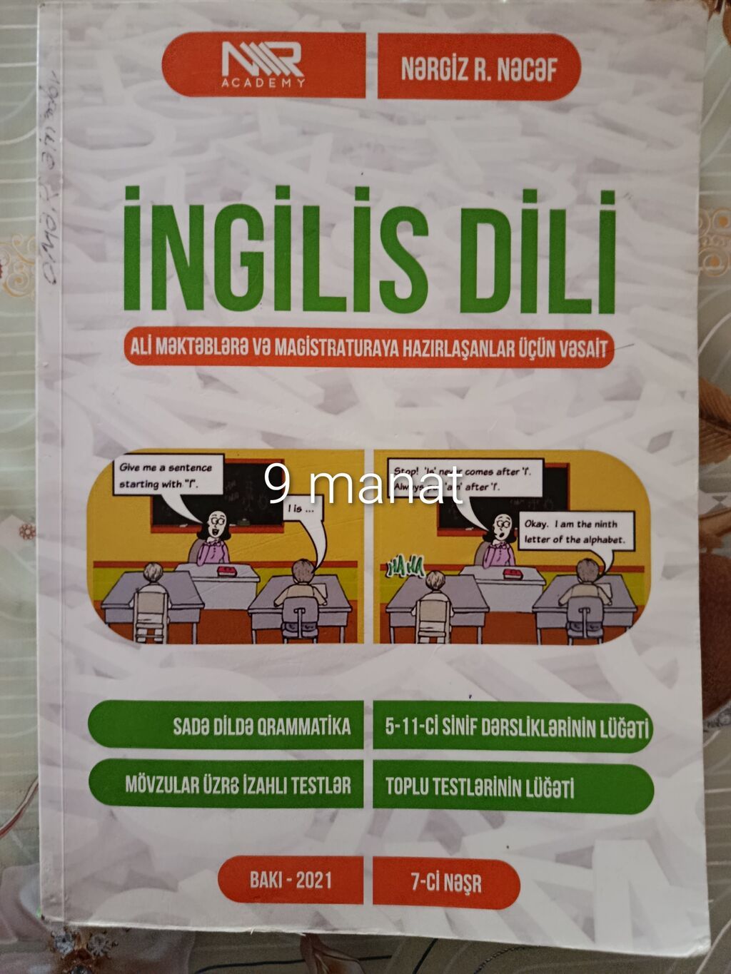 Ümumi Tarix 11-ci sinif, 2024 il, Ödənişli çatdırılma — Kitablar, Bakı (3)