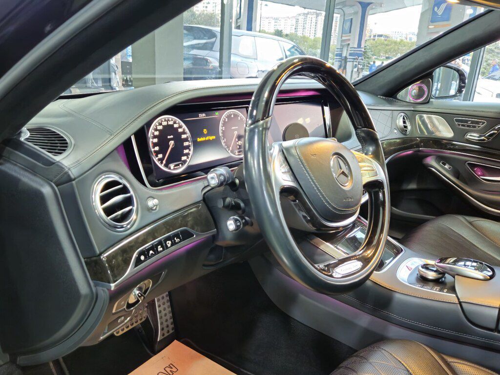 Mercedes S 500 4MATIC, 4.7 L, 2014 il, 178 000 km — Avtomobillər, Bakı (9)