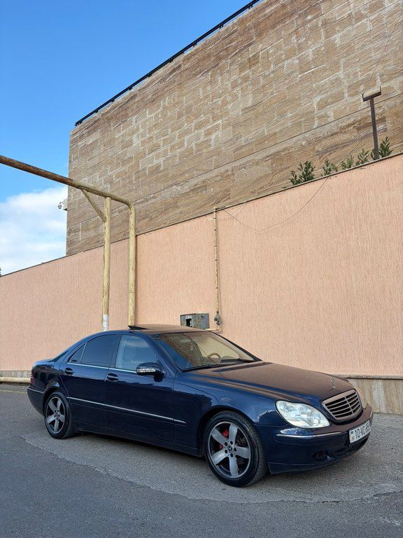 Mercedes S 320, 3.2 L, 2001 il, 428 000 km 10-VC-858 — Avtomobillər, Bakı (7)