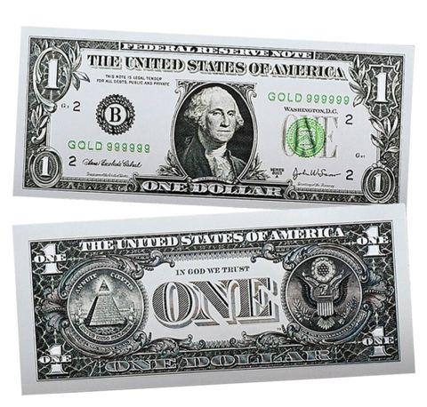 Suvenir gümüş dollarlar — Bakı
