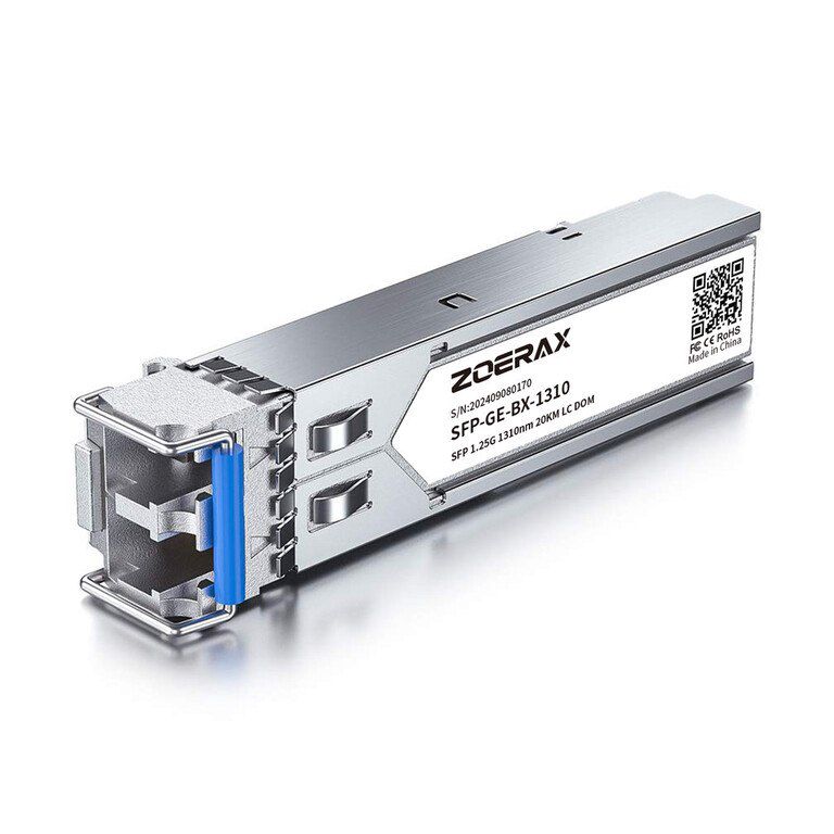 ZoeRax 1.25G SFP 1310nm 20km LC Gigabit Single Mode Optical Module — Şəbəkə və server avadanlığı, Bakı (2)