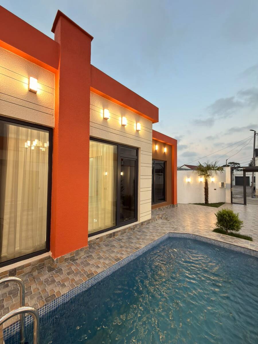 Satılır 4 otaqlı həyət evi/bağ evi 130 m² — Ev, villa, Bakı (3)